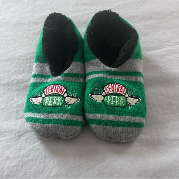 FRIENDS Shoes - FRIENDS Central Perk Sock Slippers with Anti Slip Grips